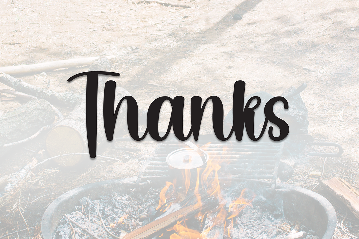 Baking | Script Font, a Handwritten Font by Scratchones (Photo 9 of 9)
