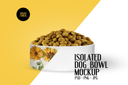 Dog Bowl Mockup