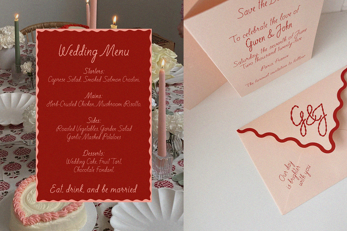 The Daydreamer Romantic Font DUO, a Handwritten Font by AnMark (Photo 4 of 13)