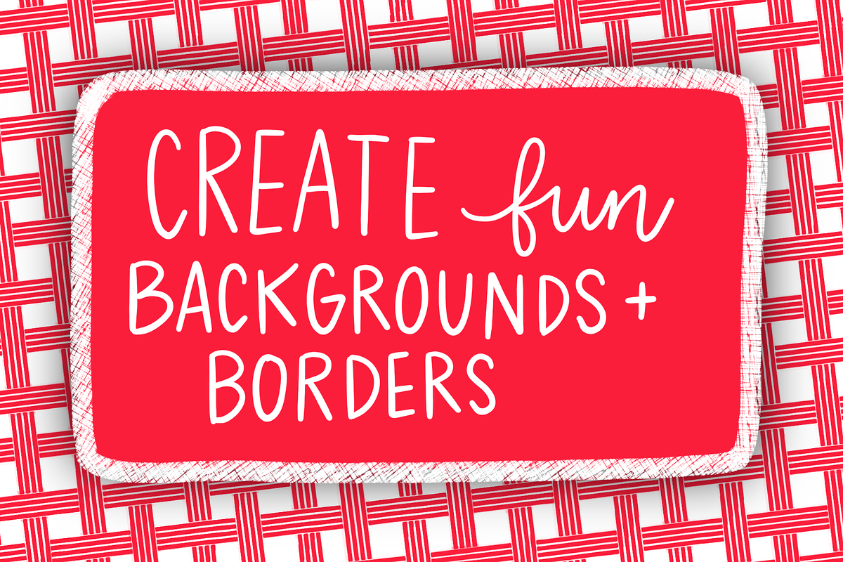 Procreate Pattern Brush Set, a Brush Add-On by Positively Present (Photo 8 of 12)