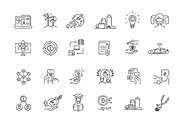 Innovation and Technology Icons, an Outline Icon by Tettygreen (Thumbnail 2 of 2)