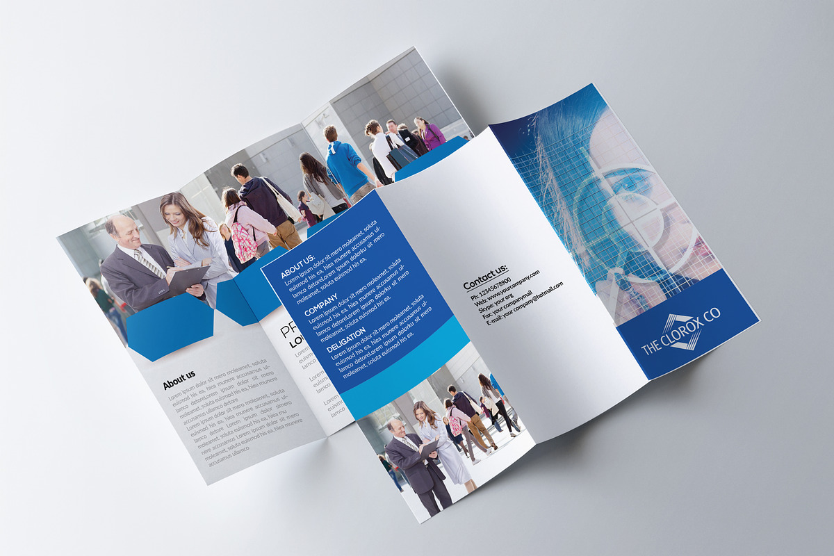 5 Corporate Tri Fold Bundle, a Brochure Template by Business Flyers (Photo 6 of 6)