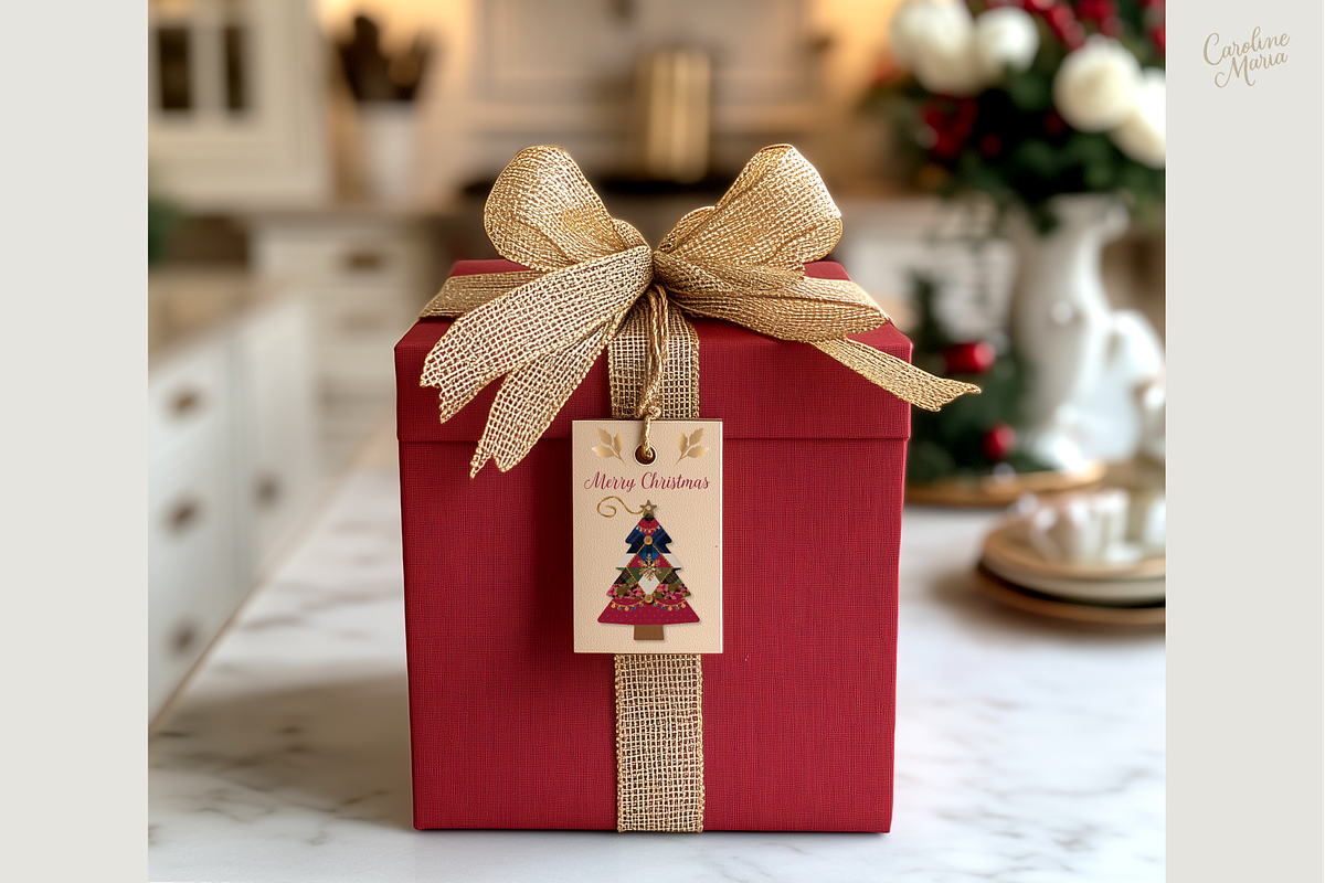 Quilted Christmas Ornaments, an Object Graphic by Caroline Maria (Photo 5 of 12)
