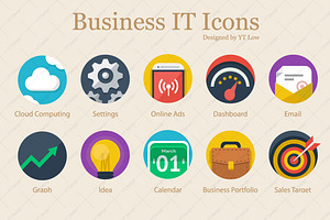 20 Business IT Icons