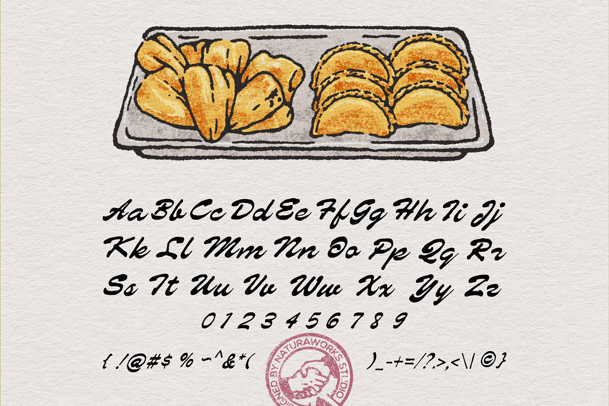 RM MIDORI TYPEFACE, a Script Font by Naturaworks Creative (Photo 2 of 5)