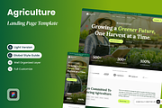 GreenHarvest - Agriculture, a Websites & App Template by SLAB! Design (Thumbnail 1 of 4)