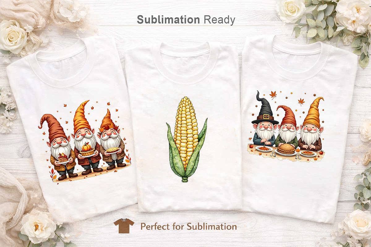 Watercolor Thanksgiving Clipart, an Illustration by Artnoy (Photo 5 of 8)
