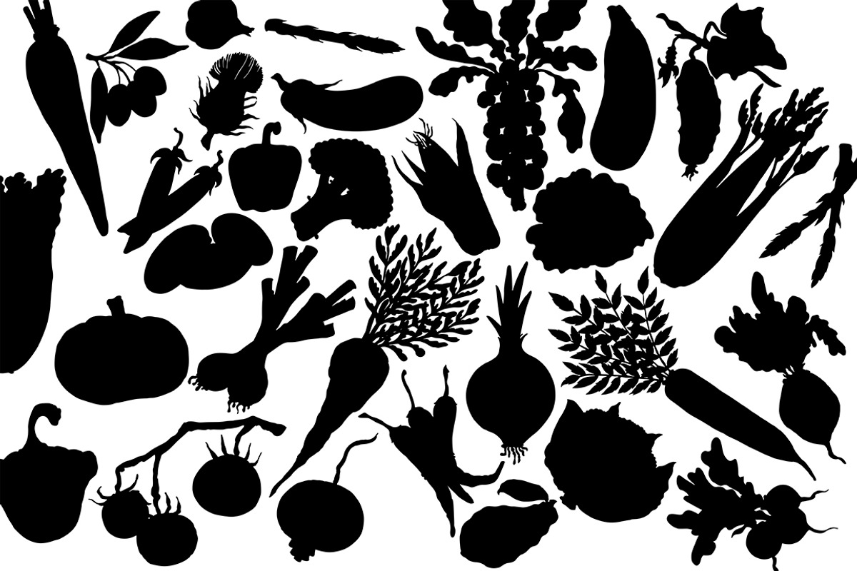 Vector vegetables, an Illustration by risovanya (Photo 4 of 9)