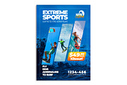 Flyer A5 Adventure kitesurf Template, a Flyer Template by rogeriomarcos (Thumbnail 3 of 3)