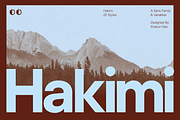 ZT Hakimi - 22 Fonts & Variable, a Sans Serif Font by zelow type (Thumbnail 1 of 16)