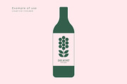Minimalist Botanical Logos, an Object Graphic by Léo Alexandre (Thumbnail 9 of 11)