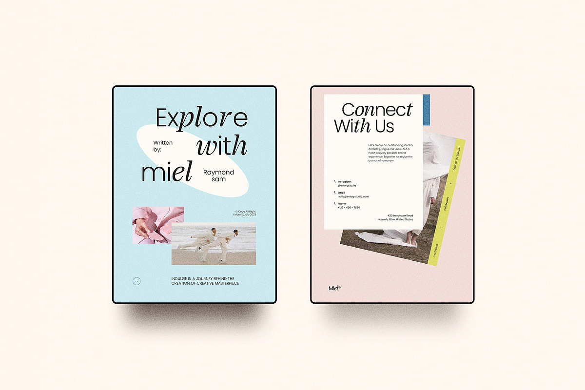 MIEL / Company Profile Ebook, a Marketing Template by Eviory (Photo 5 of 9)