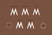 Montharo Typeface + Extras, a Sans Serif Font by Martype (Thumbnail 9 of 13)