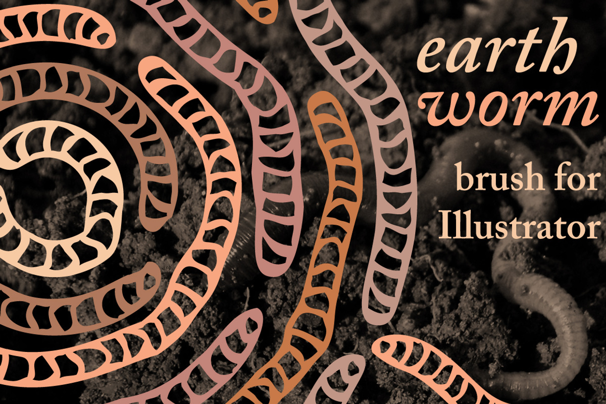 Insect drawings & earthworm brush, an Illustration by Shirakawa Maya (Photo 3 of 3)
