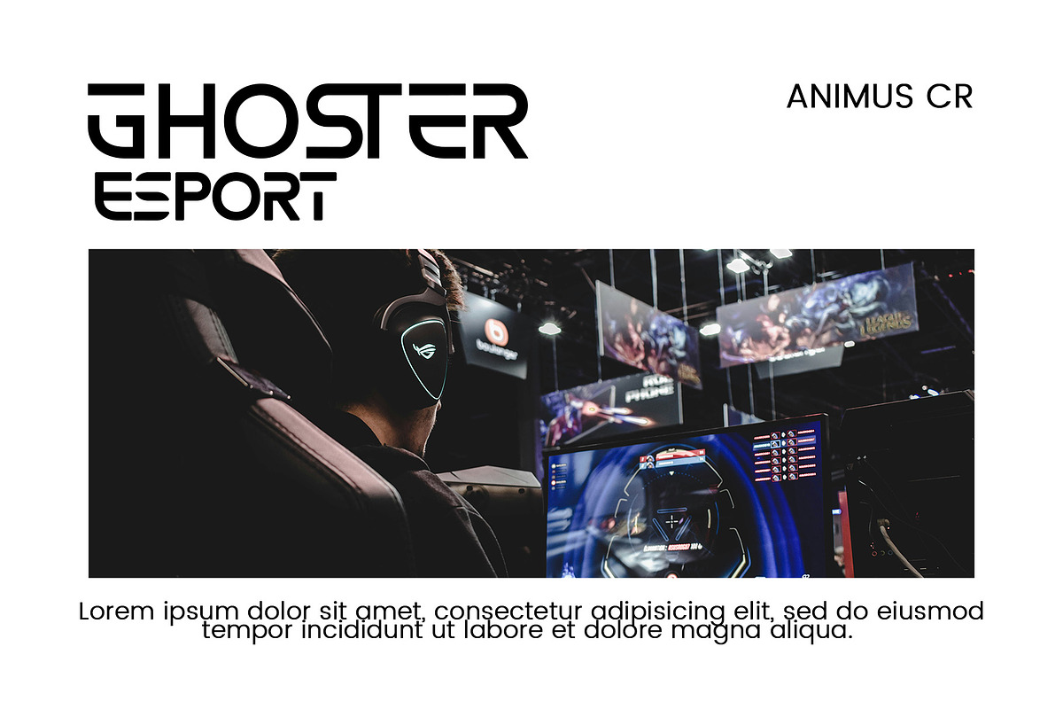 Simoor Modern Futuristik Font, a Sans Serif Font by AnnofaType (Photo 4 of 10)