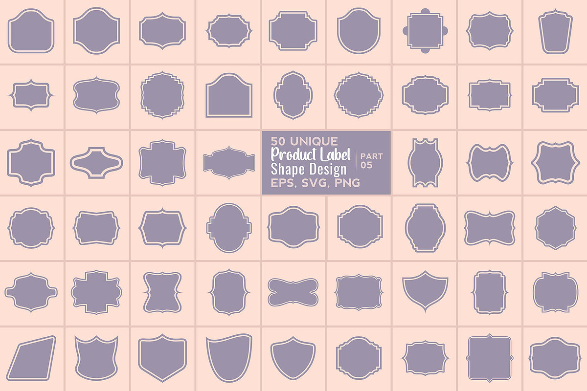 50 Vintage Labels Shape Collections, an Action Add-On by Photoshop Action (Photo 1 of 11)