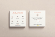 Jewelry Care Card Canva Template, a Flyer Template by Hellohastore (Thumbnail 7 of 9)