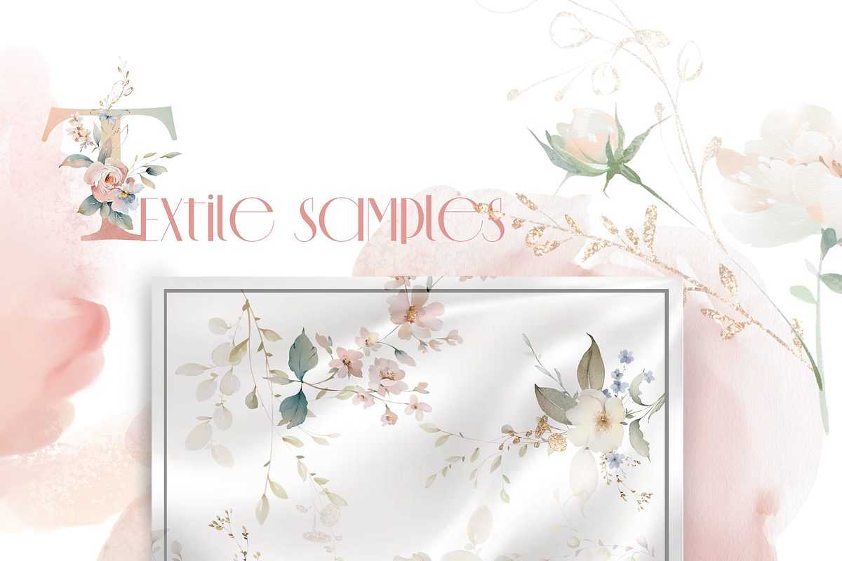 watercolor flowers botanical bundle, a Decorative Illustration by Edith’s World (Photo 13 of 14)