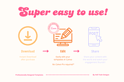 100 Retro Instagram Post Templates, a Social Media Template by Hell Yeah Designs (Thumbnail 3 of 10)