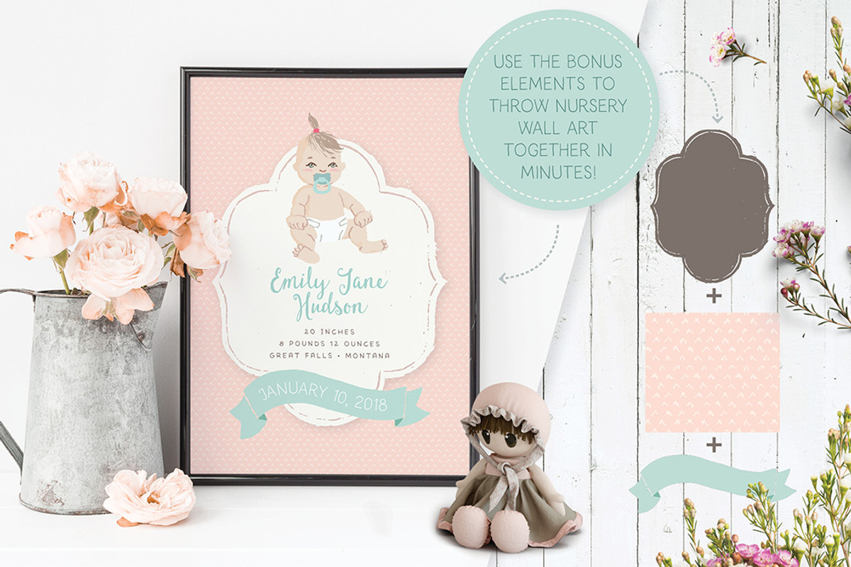 The Little Baby Portrait Creator, an Illustration by Lisa Glanz (Photo 8 of 12)