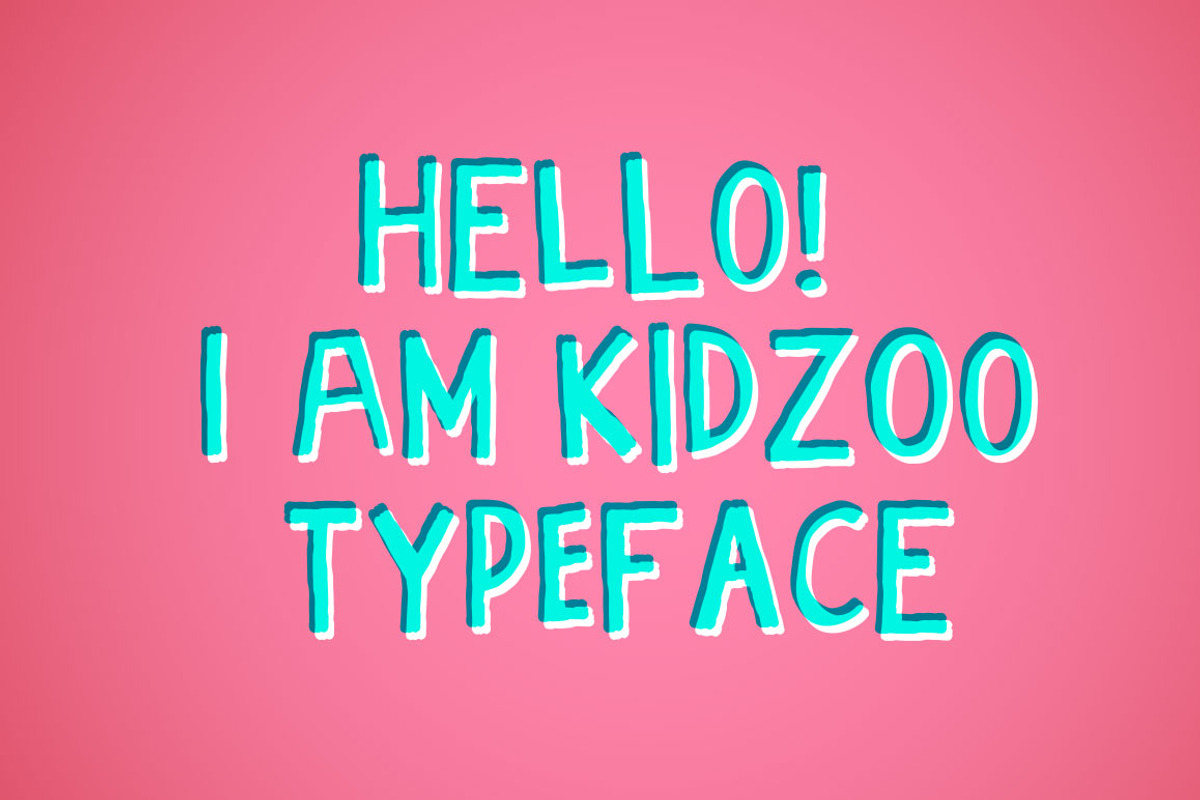 Kidzoo typeface