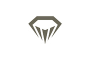 Modern Diamond Jewelry Gem Logo, a Branding & Logo Template by Buqancreative (Thumbnail 4 of 4)