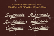 Canberra Alcon Vintage Font Duo, a Script Font by Tyasify (Thumbnail 3 of 13)