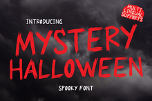 Mystery Halloween is Halloween font