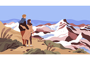 Travelers enjoying views set, a Person Illustration by Good Studio (Thumbnail 3 of 12)