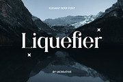 Liquefier Elegant Serif Font, a Serif Font by UICreative (Thumbnail 1 of 13)