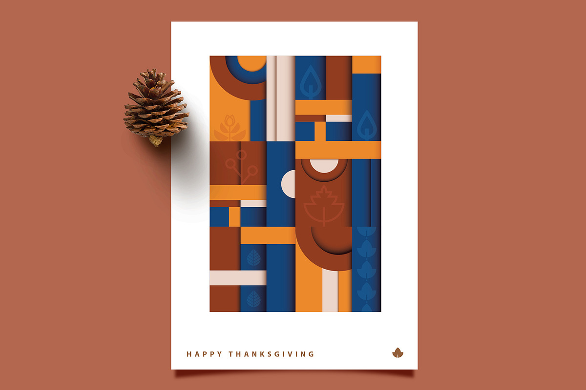 Modern Fall Templates, a Flyer Template by Polar Vectors (Photo 4 of 6)