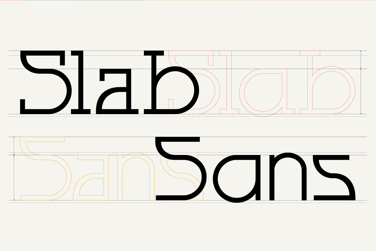 SK Pangramma — Geometric Grotesk, a Slab Serif Font by Shriftovik Type Foundry (Photo 2 of 12)