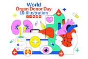 10 World Organ Donor Day, a Healthcare Illustration by denayunebgt (Thumbnail 1 of 4)
