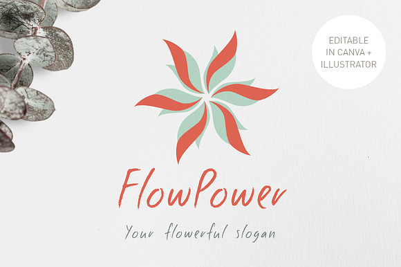 Bold Mindfulness Logo - Canva & AI preview 6
