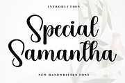 Special Samantha, a Handwritten Font by FreshTypeINK (Thumbnail 1 of 8)