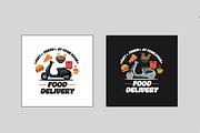 Food Delivery T Shirt Vector Design, a Stationery Template by MightyDesign (Thumbnail 3 of 6)