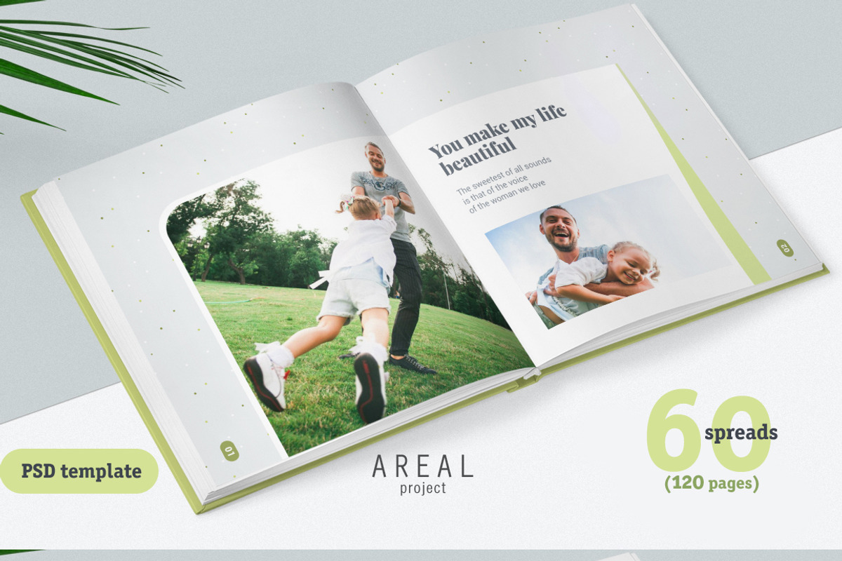 3 in 1 / Photo Album Template Bundle, a Stationery Template by ArealPro (Photo 9 of 10)