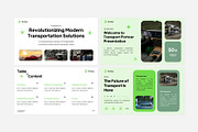 Modern Transportation Pitch Deck, a Branding & Logo Template by Eklip Studio (Thumbnail 4 of 6)