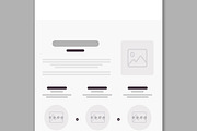 Business Website Wireframe, a Wireframe Template by ContestDesign (Thumbnail 4 of 6)