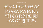Mosca Laroke - Stylish Serif Font, a Serif Font by Keithzo (Thumbnail 8 of 9)