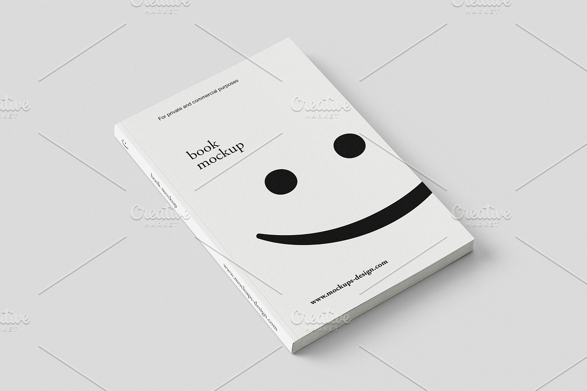 Minimalist book mockup 7 pdf files, a Books & Magazine Mockup by MOCKUPSDESIGN (Photo 3 of 7)