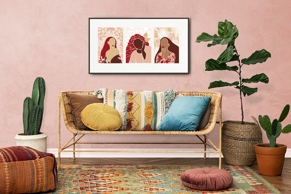 Poster Creator. Autumn Flora & Women, an Object Graphic by Julie&Taily (Photo 17 of 27)