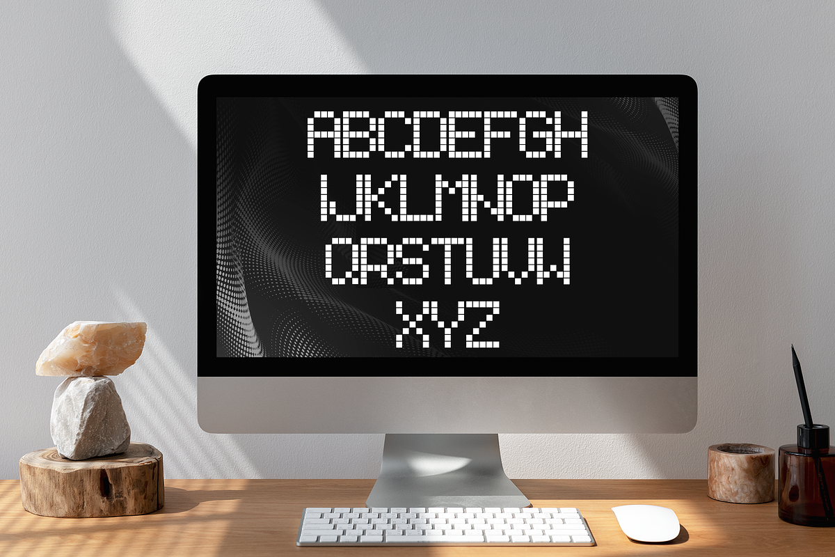 DIGITAL, a Font by Dz Akali (Photo 4 of 5)