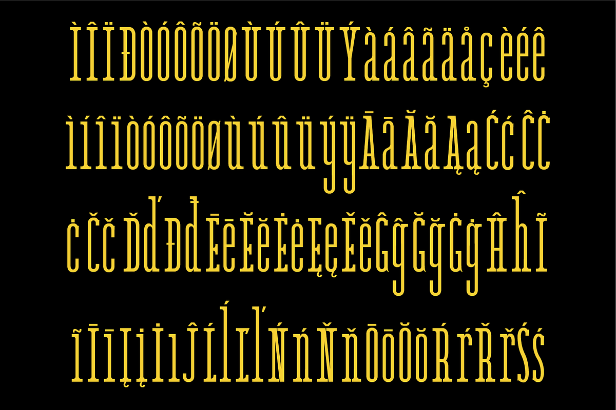 Agatha Font preview 3