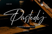 Pastedy – Modern Luxury Script Font, a Script Font by Black Junst (Thumbnail 1 of 10)