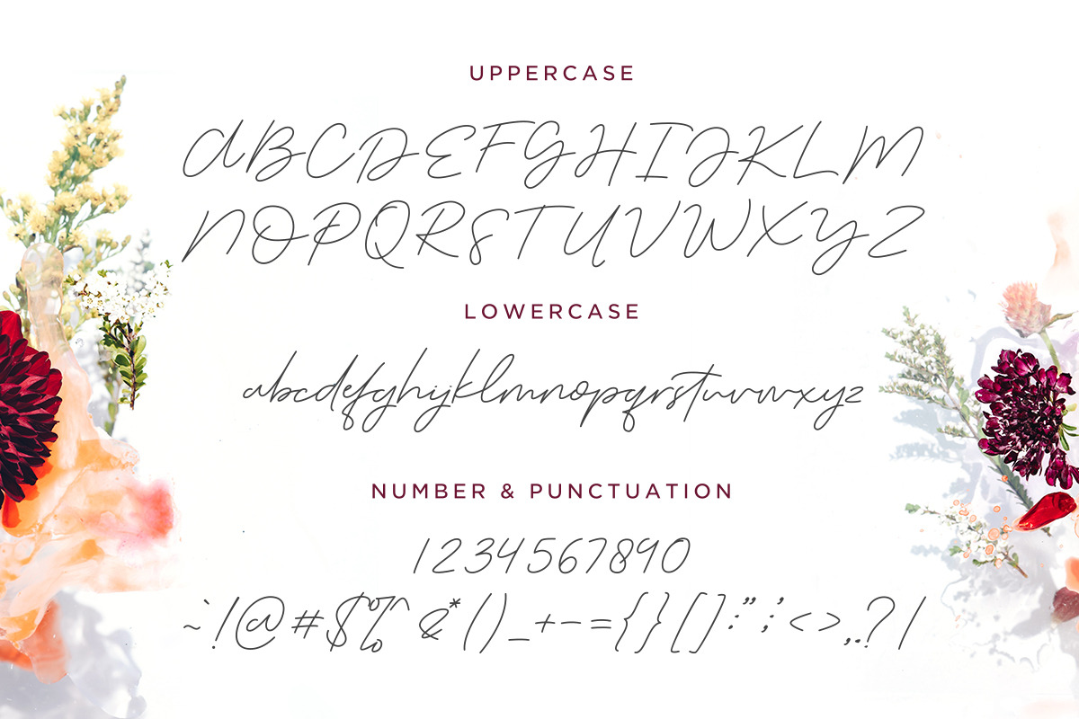 The Serenity - Lovely Script, a Script Font by Dharmas Foundry (Photo 13 of 15)