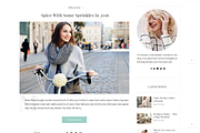 Wordpress Theme Responsive-Lifestyle, a WordPress Template by bthemez (Thumbnail 2 of 8)