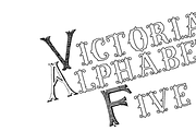 Victorian Alphabets PACK 19 FONTS !!, a Blackletter Font by Intellecta Design (Thumbnail 3 of 48)