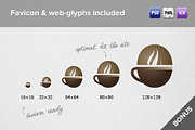 Coffee Time Logo, a Branding & Logo Template by Web Design Label (Thumbnail 5 of 5)
