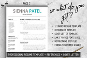 3 Page RESUME Template, a Resume Template by LevelUpResume (Thumbnail 3 of 5)